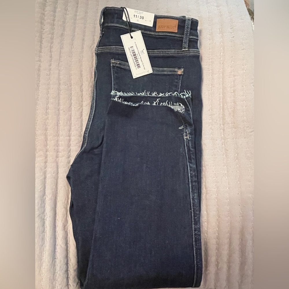 Judy Blue Hi-Waisted Crop Jeans